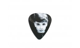 Plektrum Audrey Hepburn Bubikopf Hollywood Ikone Diva Gitarrenplättchen 21