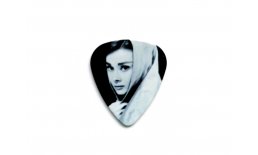 Plektrum Audrey Hepburn Schal Hollywood Ikone Diva Gitarrenplättchen 4