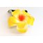 Haarklemme Frangipani Gelb Orange Blüte Spange Headpiece Hawaii IMG_20210325_231049
